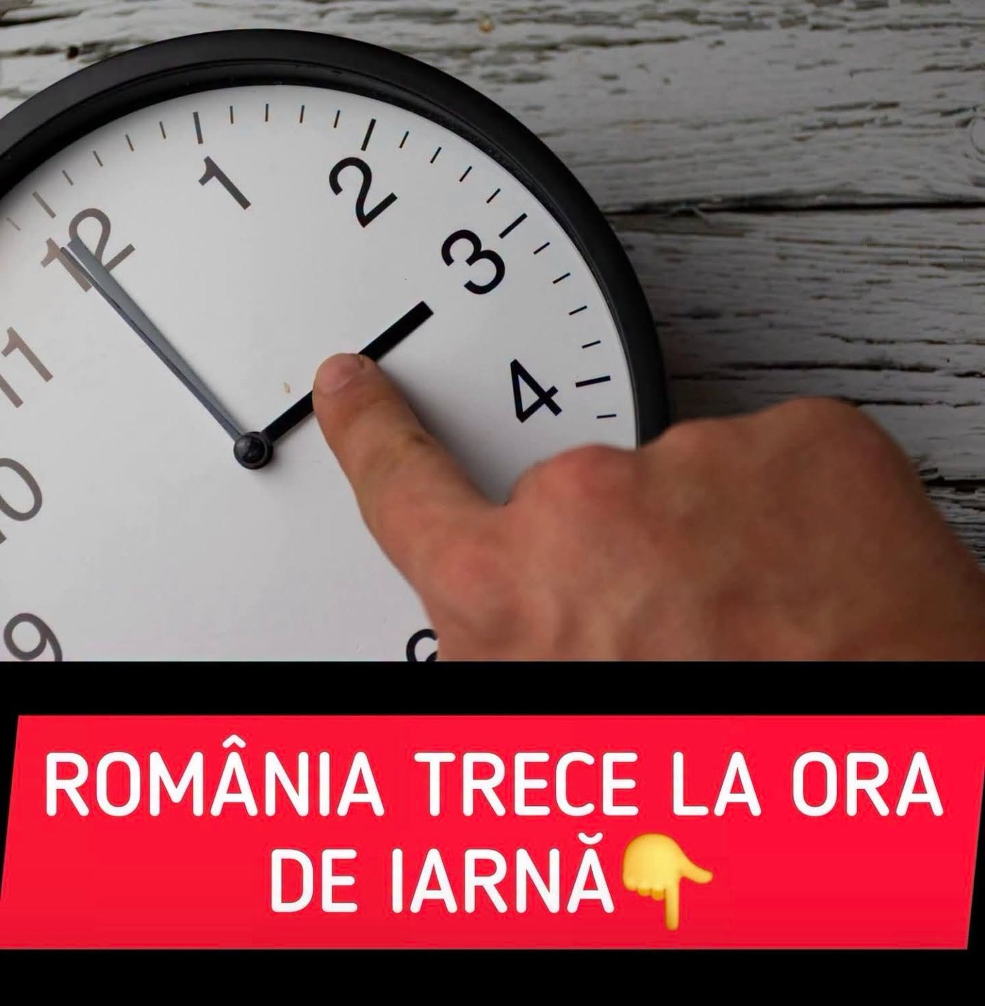 ATENȚIE! Se schimbă ORA în 2026! Noaptea în care ceasurile vor fi date ÎNAPOI