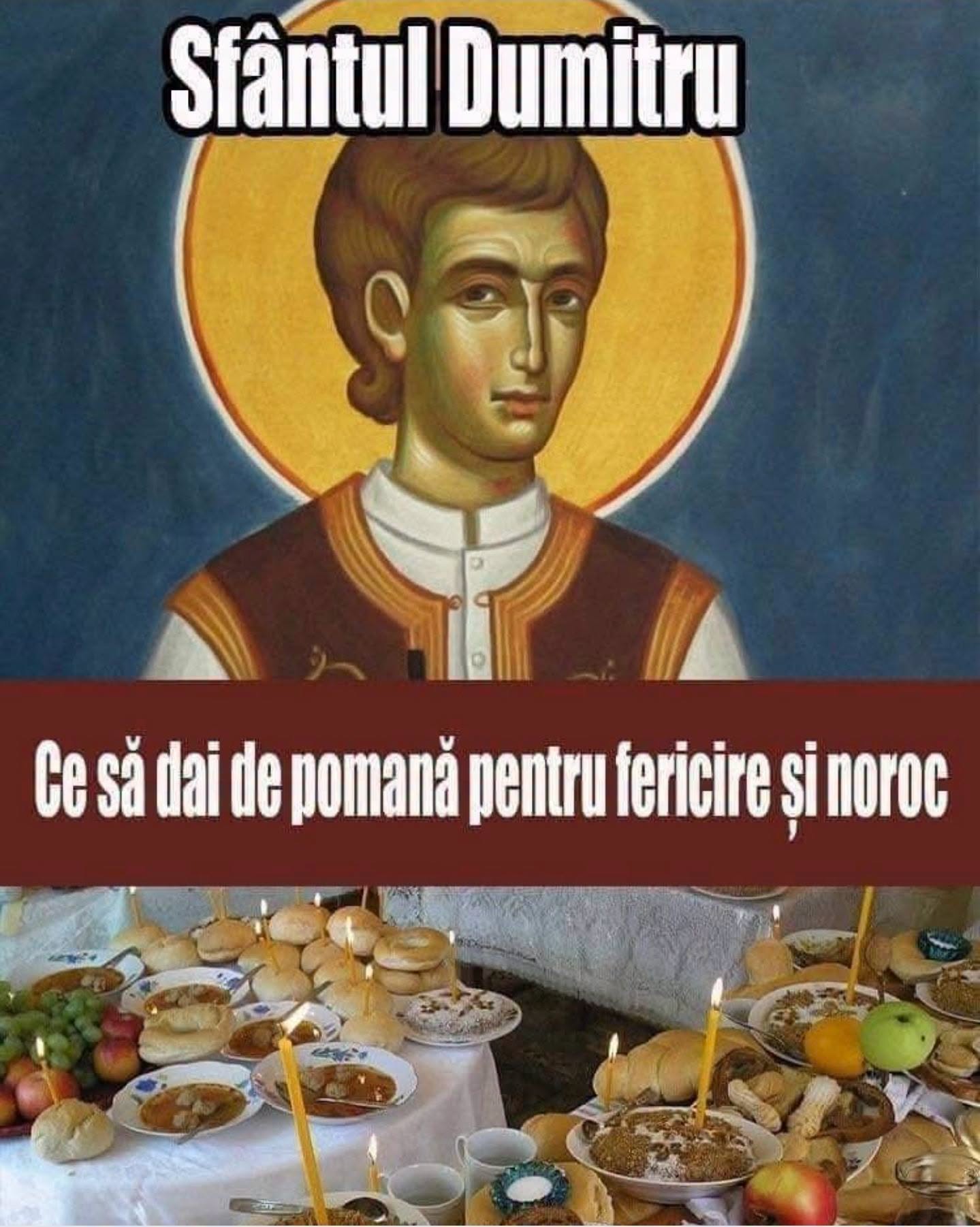 Sfântul Dumitru, pe 26 octombrie! Ce se dă de POMANĂ și ce spun superstițiile
